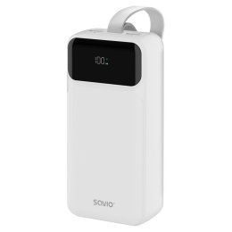 Powerbank Savio BA-11 30000mAh biały Savio