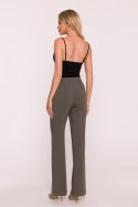 Spodnie Damskie Model S418 Khaki - Stylove Stylove