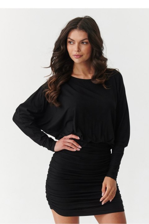 Sukienka Model M900 Black - Makadamia Makadamia Sukienka Model M900 Black - Makadamia Makadamia