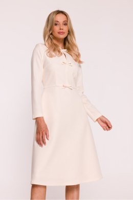 Sukienka Model S414 Kość Słoniowa - Stylove Stylove