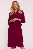 Sukienka Model S415 Bordo - Stylove Stylove