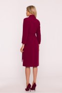 Sukienka Model S415 Bordo - Stylove Stylove