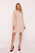 Sukienka Model S419 Beige - Stylove Stylove