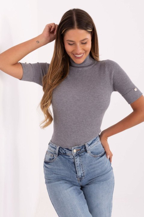 Sweter Damski Model PM-SW-CV6078.05 Grey - Factory Price Factory Price