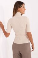 Sweter Damski Model PM-SW-CV6078.05 Light Beige - Factory Price Factory Price