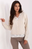 Sweter Damski Model PM-SW-F513.16 Light Beige - Factory Price Factory Price