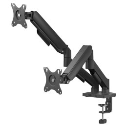 Uchwyt biurkowy na monitory 17''-32'' SAVIO UM-04 2x 2-9 kg Savio