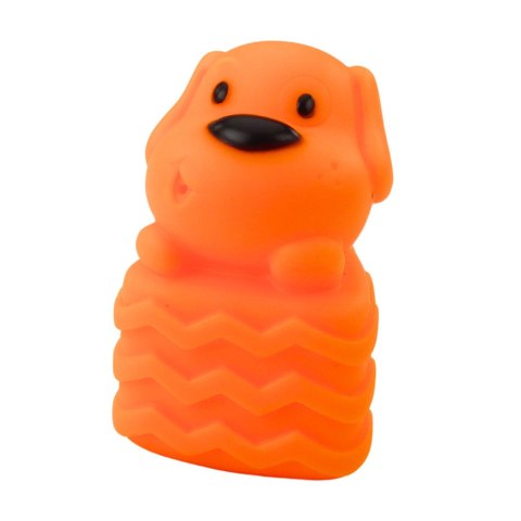 Zestaw Miękkich Gumowych Klocków Kolorowe Zwierzątka 6el. LEAN Toys Zestaw Miękkich Gumowych Klocków Kolorowe Zwierzątka 6el. LEAN Toys