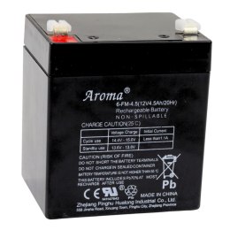 Akumulator Żelowy Aroma Do Auta na Akumulator 12V4.5Ah LEAN CARS