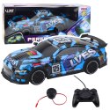 Autko Sportowe Zdalnie Sterowane RC Niebieskie LEAN Toys