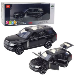 Auto Range Samochód Range Rover Czarny Efekty Dżwiękowe Czarny LEAN Toys