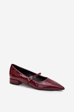 Baleriny Model Isvella QQ-269 Bordo - Step in style Step in style