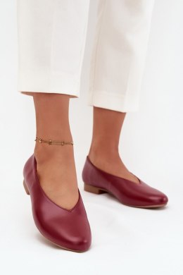 Baleriny Model Olyssia 5927 Bordo - Step in style Step in style