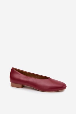 Baleriny Model Olyssia 5927 Bordo - Step in style Step in style