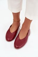 Baleriny Model Olyssia 5927 Bordo - Step in style Step in style