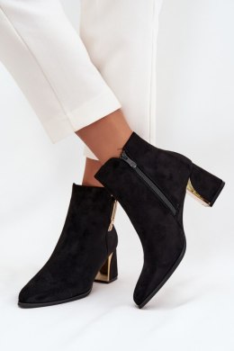 Botki Model Kalivra 1338 Black - Step in style Step in style