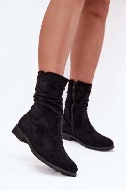 Botki Model Krisia LH109 Black - Step in style Step in style