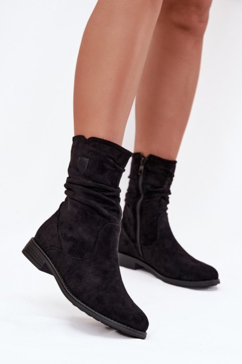 Botki Model Krisia LH109 Black - Step in style Step in style Botki Model Krisia LH109 Black - Step in style Step in style