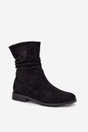 Botki Model Krisia LH109 Black - Step in style Step in style