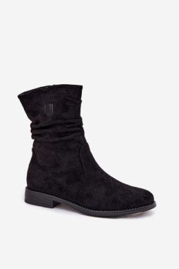 Botki Model Krisia LH109 Black - Step in style Step in style