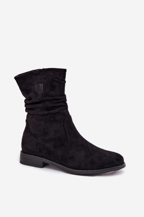 Botki Model Krisia LH109 Black - Step in style Step in style Botki Model Krisia LH109 Black - Step in style Step in style