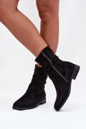 Botki Model Krisia LH109 Black - Step in style Step in style