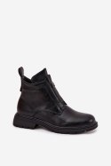 Botki Model Roselle RMR2501-1 Black - Step in style Step in style