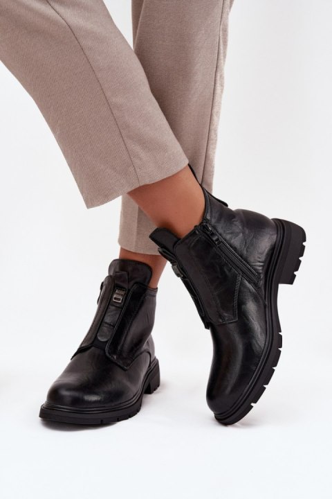 Botki Model Roselle RMR2501-1 Black - Step in style Step in style Botki Model Roselle RMR2501-1 Black - Step in style Step in style