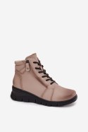 Botki Model Vinceza 39963 Beige - Step in style Step in style