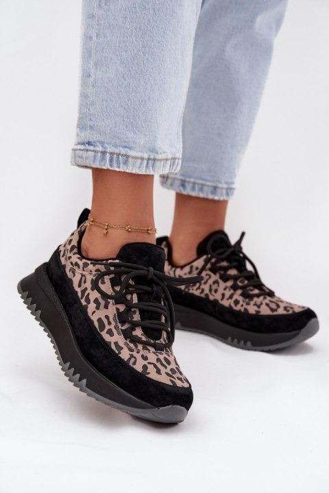 Buty Sportowe Model Vinceza 66836 Panterka Black - Step in style Step in style