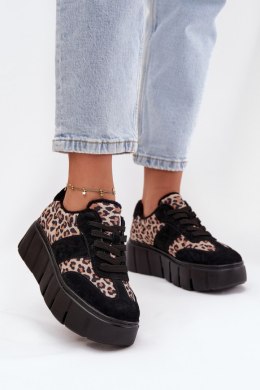 Buty Sportowe Model Vinceza 66841 Panterka Black - Step in style Step in style