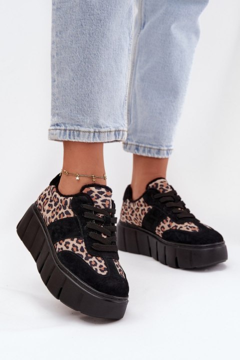 Buty Sportowe Model Vinceza 66841 Panterka Black - Step in style Step in style