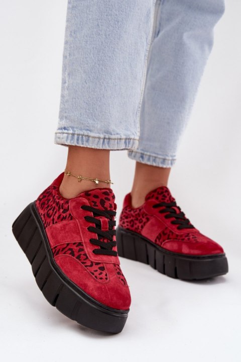 Buty Sportowe Model Vinceza 66841 Panterka Red - Step in style Step in style