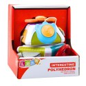 Edukacyjna Kostka Sensoryczna Wielościan Kolory Dla Dzieci LEAN Toys