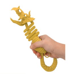 Gryzący Szkielet Dinozaur Chwytak Pistolet Brązowy LEAN TOYS