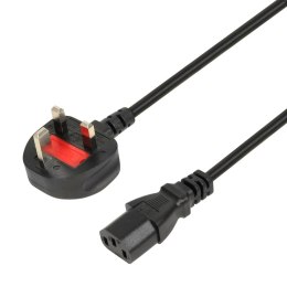 Kabel zasilający iBOX KZ1UK IEC320 C13 IBOX