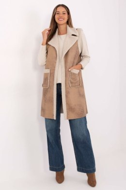 Kamizelka Model IT-KZ-96916.68 Beige - Factory Price Factory Price