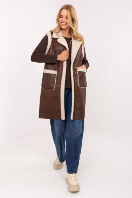 Kamizelka Model IT-KZ-96916.68 Brown - Factory Price Factory Price