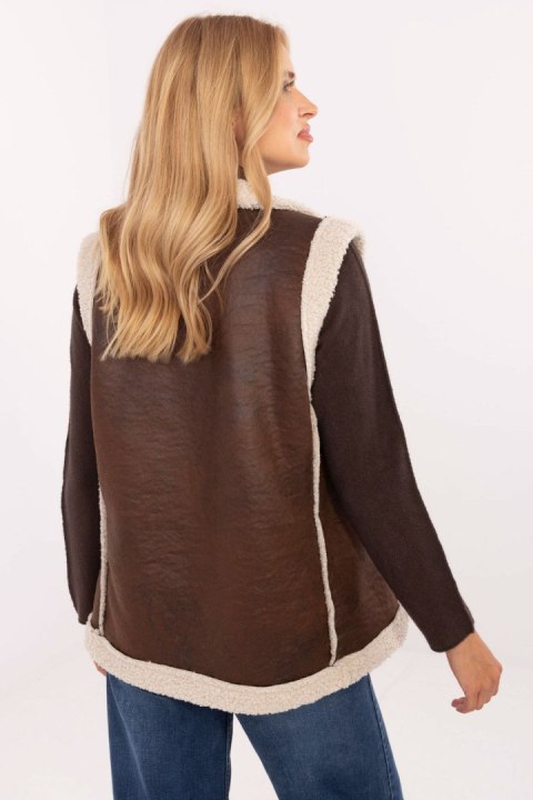 Kamizelka Model IT-KZ-96917.69 Brown - Factory Price Factory Price Kamizelka Model IT-KZ-96917.69 Brown - Factory Price Factory Price