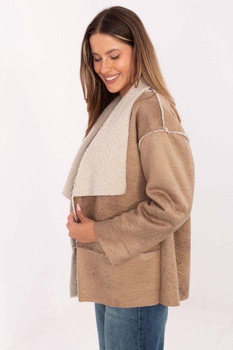 Kurtka Damska Model IT-KR-95616.66 Beige - Factory Price Factory Price Kurtka Damska Model IT-KR-95616.66 Beige - Factory Price Factory Price