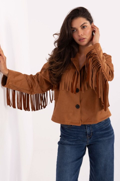 Kurtka Damska Model IT-KR-96753.61 Camel - Factory Price Factory Price