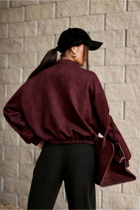 Kurtka Damska Model Vivara BOR KUR0032 Bordo - Roco Fashion Roco Fashion Kurtka Damska Model Vivara BOR KUR0032 Bordo - Roco Fashion Roco Fashion