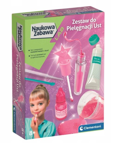 Naukowa Zabawa Zestaw Kosmetyczny Balsam i Błyszczyk do Ust Język Polski Clementoni 50253 Clementoni Naukowa Zabawa Zestaw Kosmetyczny Balsam i Błyszczyk do Ust Język Polski Clementoni 50253 Clementoni