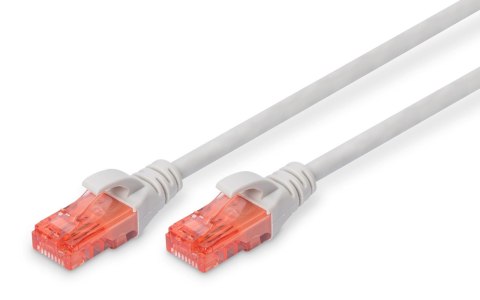 Patchcord DIGITUS UTP kat. 6 0,25m PVC szary Digitus