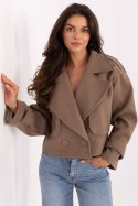 Płaszcz Damski Model IT-KR-A9558.62 Drak Beige - Rue Paris Rue Paris