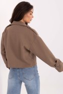 Płaszcz Damski Model IT-KR-A9558.62 Drak Beige - Rue Paris Rue Paris