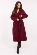 Płaszcz Damski Model IT-PL-96765.17P Bordo - Factory Price Factory Price