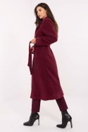 Płaszcz Damski Model IT-PL-96765.17P Bordo - Factory Price Factory Price