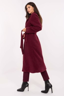 Płaszcz Damski Model IT-PL-96765.17P Bordo - Factory Price Factory Price