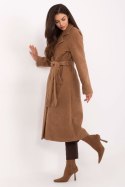 Płaszcz Damski Model IT-PL-96765.17P Camel - Factory Price Factory Price